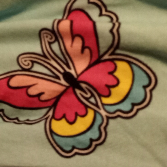 LET THE GOOD TIMES ROLL SKATER LADIES SLEEP JOGGER WITH POCKETS - Picture 3 of 5